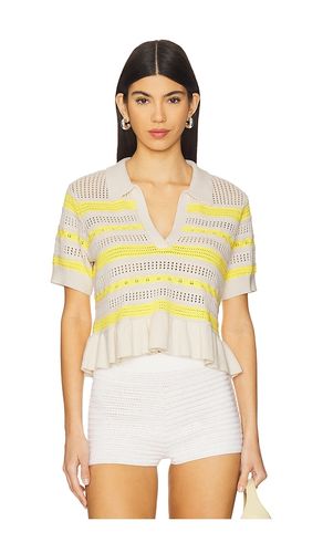 Elvire Knit Polo Pullover in . - size S (also in XS) - Cinq a Sept - Modalova