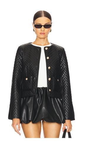 Chaqueta faux leather brooke en color talla L en - Black. Talla L (también en M, S) - Cinq a Sept - Modalova