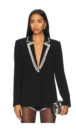 Rhinestone chain karlie blazer en color talla 0 en - Black. Talla 0 (también en 00, 2, 4, 6, 8) - Cinq a Sept - Modalova