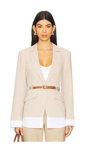 Vittoria Jacket in Neutral. - size 10 (also in 8) - Cinq a Sept - Modalova