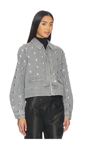 Studded Denim Harriet Jacket in . Size XL. Also in XS - Cinq a Sept - Modalova