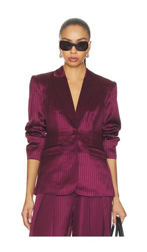 Georgia Satin Stripe Cheyenne Blazer in . Taglia 0. Also in 00, 10, 2, 4, 6, 8 - Cinq a Sept - Modalova