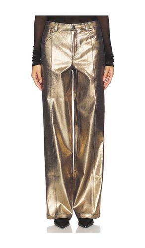 Coated Francine Pant in Metallic . - size 10 (also in 2, 4, 6, 8) - Cinq a Sept - Modalova