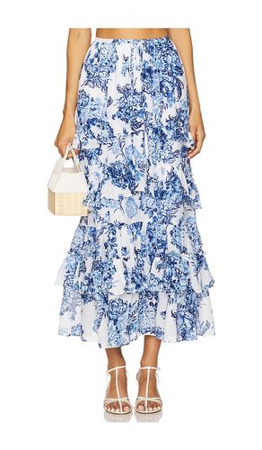 Costal Bouquet Kandra Skirt in Blue. - size 00 (also in 10, 12, 2, 4, 6, 8) - Cinq a Sept - Modalova