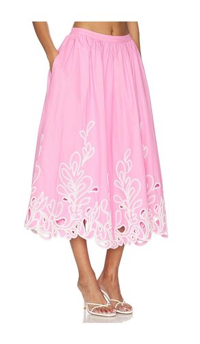 Paisley Bloom Embroidered Espe Skirt in . Size 4. Also in 8 - Cinq a Sept - Modalova