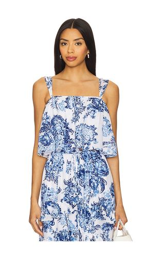 Costal Bouquet Kandra Top in Blue. - size L (also in M, S, XS) - Cinq a Sept - Modalova