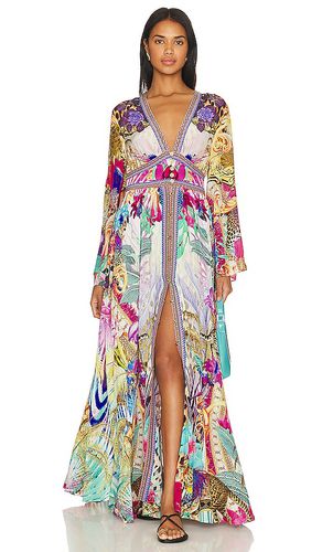 Kimono Sleeve Dress W/ Shirring Detail in . Size XL - Camilla - Modalova