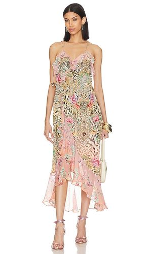 Vestido envolvente en color rosado talla XS en - Pink. Talla XS (también en S, M, XL) - Camilla - Modalova