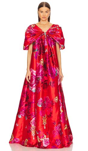 Bow maxi dress in color red size M in - Red. Size M (also in S, XS) - Camilla - Modalova
