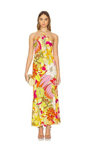 Long Halter Dress in Yellow. - size L (also in M, S, XL, XS) - Camilla - Modalova