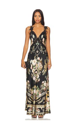 V Neck Full Length Bias Slip Dress in . Taglia S, XS - Camilla - Modalova