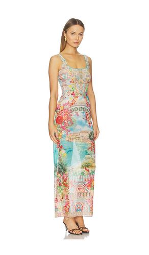 Square Neck Beach Maxi Dress With Low Back in ,. Size S. Also in M - Camilla - Modalova
