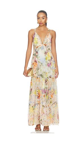 Bead Strap Gathered Panel Dress in . Size S. Also in L - Camilla - Modalova