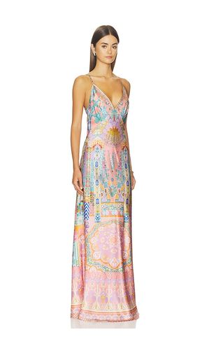 V Neck Full Length Bias Slip Dress in . Size L. Also in M - Camilla - Modalova