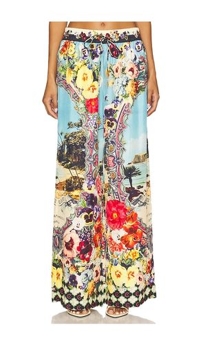 Straight Leg Pant in Blue. - size L (also in M, S) - Camilla - Modalova