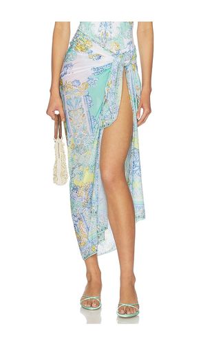 Multi wear long sarong in color blue size all - Camilla - Modalova