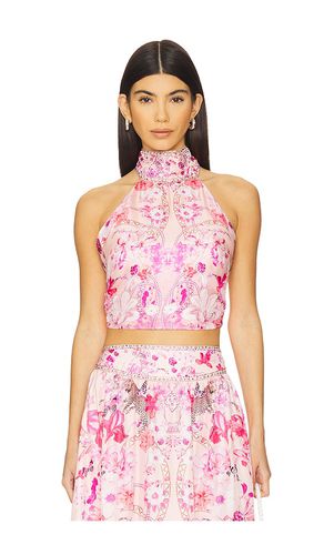 Halter Tie Back Top in Rose. - size M/L (also in XS/S) - Camilla - Modalova