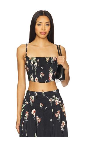 Corset Crop Top in Black. - size S (also in XL) - Camilla - Modalova