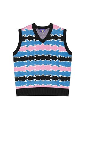 Get In Range Sweater Vest in Blue,Pink. - size L (also in M, S) - Coney Island Picnic - Modalova