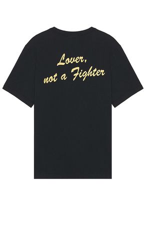 X Everlast Lover Garment Dyed Semi Crop Tee in Black. - size L (also in M, S, XL) - Coney Island Picnic - Modalova