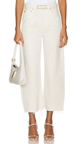 Ayla Undone Hem Crop in Ivory. - size 26 (also in 27, 28, 29, 31, 32, 33, 34) - Citizens of Humanity - Modalova