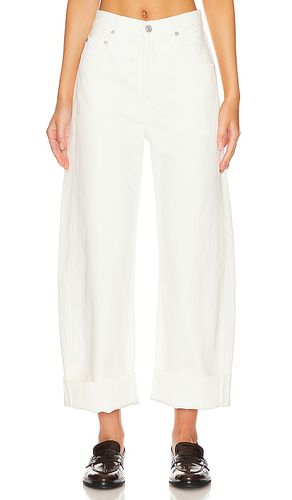 Ayla Baggy Cuffed Crop in White. - size 26 (also in 27, 28, 29, 30, 31, 32, 33, 34) - Citizens of Humanity - Modalova