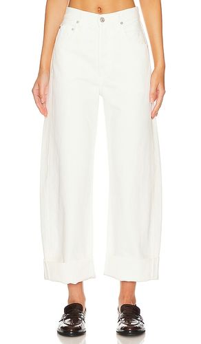 Ayla Baggy Cuffed Crop in White. - size 27 (also in 29, 30, 31, 32, 33, 34) - Citizens of Humanity - Modalova