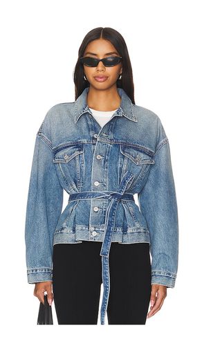 Leela Belted Denim Peplum Jacket in . Size S, XL - Citizens of Humanity - Modalova