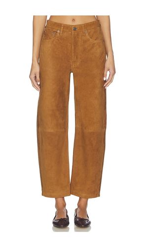 Suede Miro Relaxed Pant in Cognac. - size 27 (also in 28) - Citizens of Humanity - Modalova