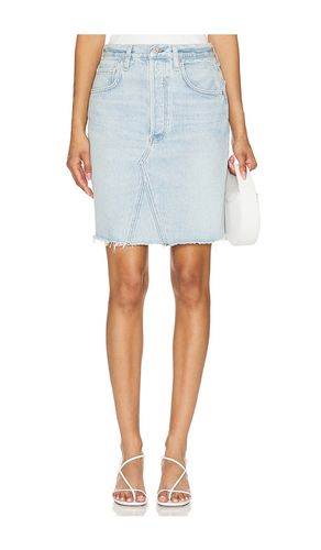 Carolina Destructed Skirt in Denim-Light. - size 24 (also in 25, 26, 27) - Citizens of Humanity - Modalova