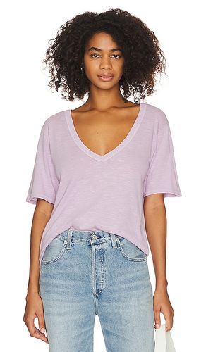 Cuello en v relajado cecilie en color talla XS en - Lavender. Talla XS (también en S, M, L - Citizens of Humanity - Modalova