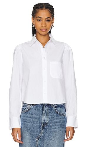 Nia Crop Shirt in White. - size L (also in M) - Citizens of Humanity - Modalova