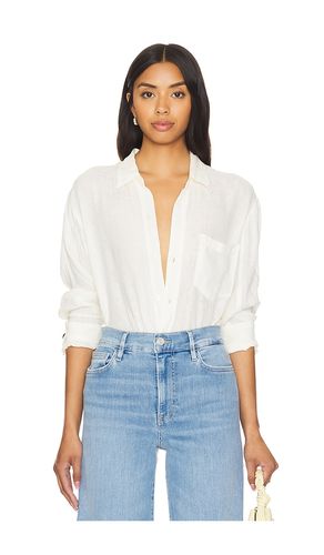 Kayla Shrunken Shirt in White. - size L (also in M, S, XL) - Citizens of Humanity - Modalova