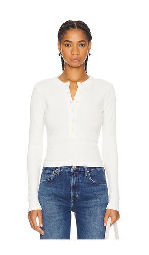 Varra henley en color blanco talla L en - White. Talla L (también en M, S, XL, XS) - Citizens of Humanity - Modalova