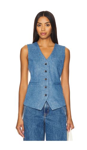Jasmin Long Vest in Denim-Medium. - size L (also in S) - Citizens of Humanity - Modalova