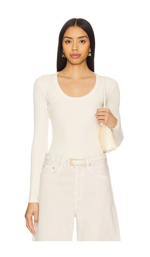 Mara U-neck Top in Cream. - size L (also in XL) - Citizens of Humanity - Modalova