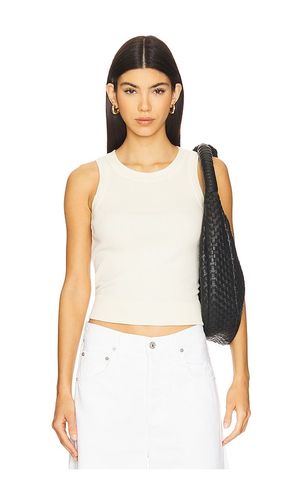 Isabel Rib Tank Top in Cream. - size L (also in M, XL) - Citizens of Humanity - Modalova