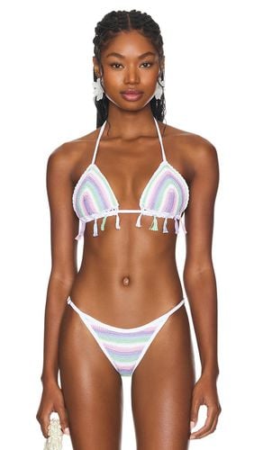 Trinidad Crochet Bikini Top in White. - size M (also in L, S, XL, XS) - Capittana - Modalova