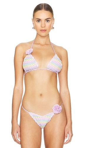 Beatriz Lilac Crochet Top in . - size M (also in L, S) - Capittana - Modalova