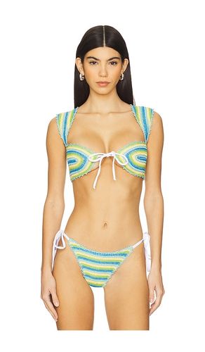 Lucy Bikini Top in Baby Blue. - size L (also in M, S, XL, XS) - Capittana - Modalova