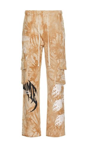 Heavy Chaos Wide Leg Cargo Pant in Tan. - size L (also in XL/1X) - Civil Regime - Modalova