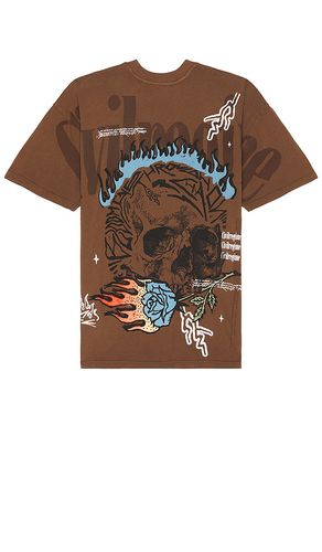 Bloom Through This American Classic Oversized Tee in Brown. - size L (also in M) - Civil Regime - Modalova