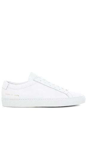 Cintura baja original leather achilles en color talla 40 en - White. Talla 40 (también en 41, 42, 43, Eu - Common Projects - Modalova