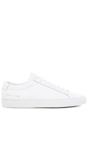 Cintura baja original leather achilles en color talla 40 en - White. Talla 40 (también en Eur 41 / US 8 - Common Projects - Modalova