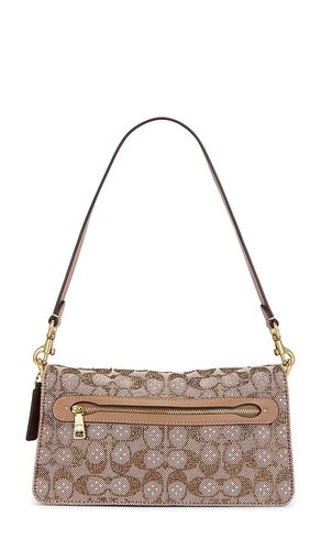 Crystal Signature Soft Tabby 26 Shoulder Bag in Brown - Coach - Modalova