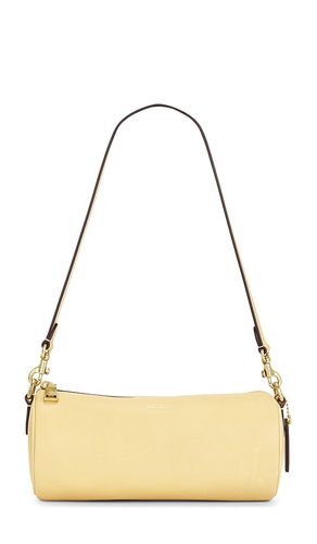 Natural Grain Leather Barrel Bag in Yellow - Coach - Modalova