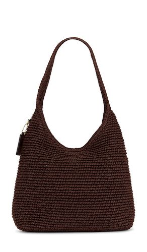 Refined Weave Straw Brooklyn 28 in Brown - Coach - Modalova