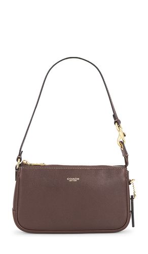 Natural Grain Leather Plaza Bag 18 in Brown - Coach - Modalova