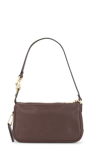 Natural Grain Leather Plaza Bag 18 in Brown - Coach - Modalova