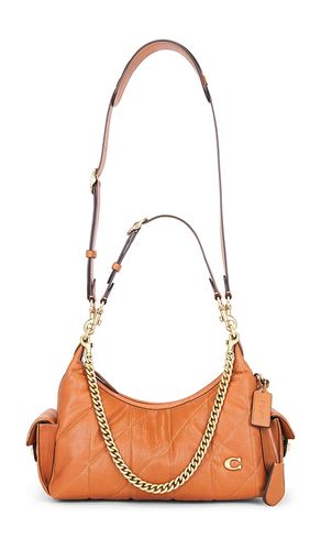 Soft Quilted Leather Pocket Juliet 30 Bag in Brown - Coach - Modalova
